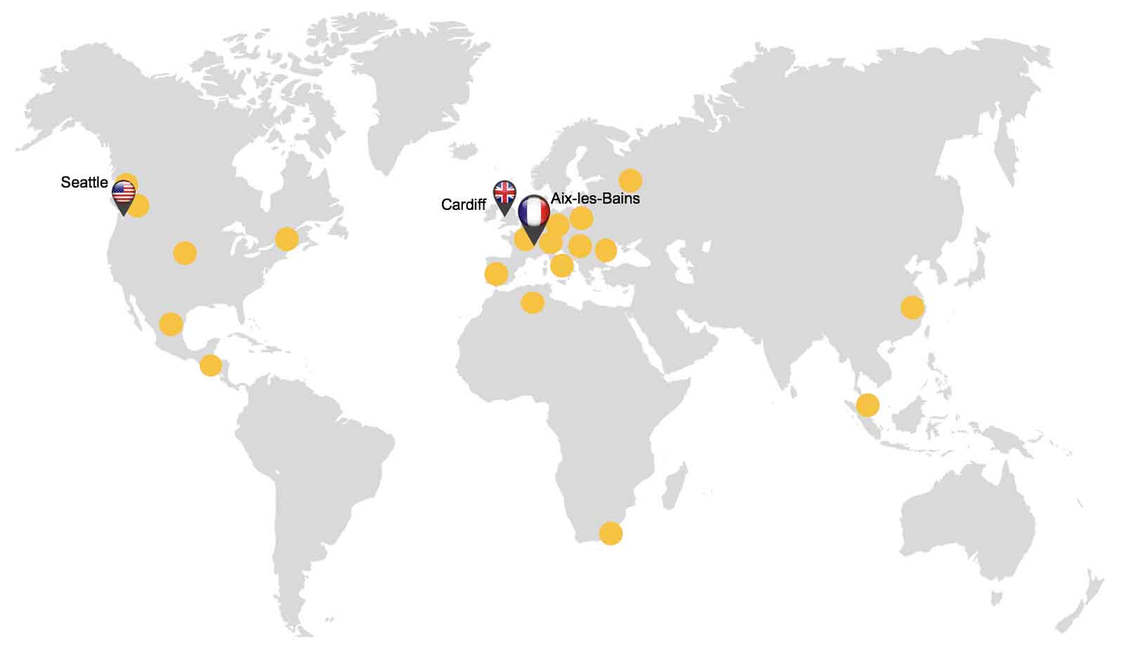 Infodream est présente dans le monde en France, au Royaume-Uni et aux Etats-Unis.
