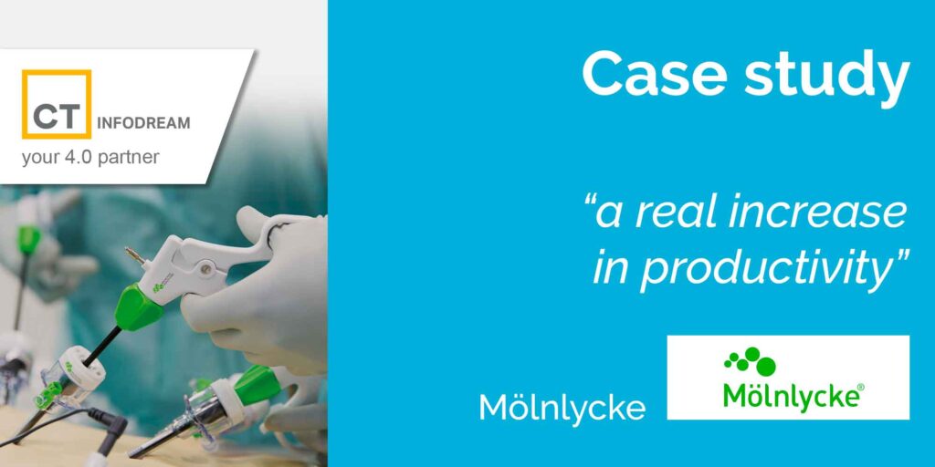 Case Study: Use of CT Infodream's Qualaxy MES at our customer Mölnlycke