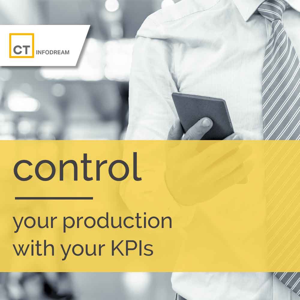 CT INFODREAM, an expert in industrial process control and publisher of Qualaxy, the Manufacturing Execution System (MES) software suite for industrial excellence, enables you to control your production with your key KPIs.