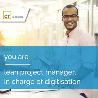 Qualaxy, CT INFODREAM's MES software for lean project managers and digitalisation managers