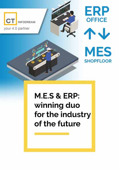 MES and ERP are complementary and exchange production data