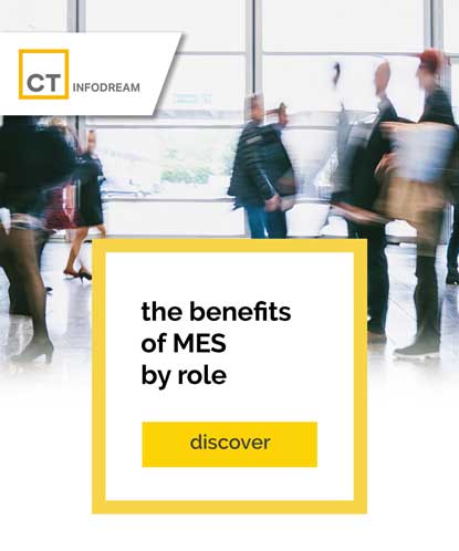 The benefits of CT INFODREAM's MES for every industry profession